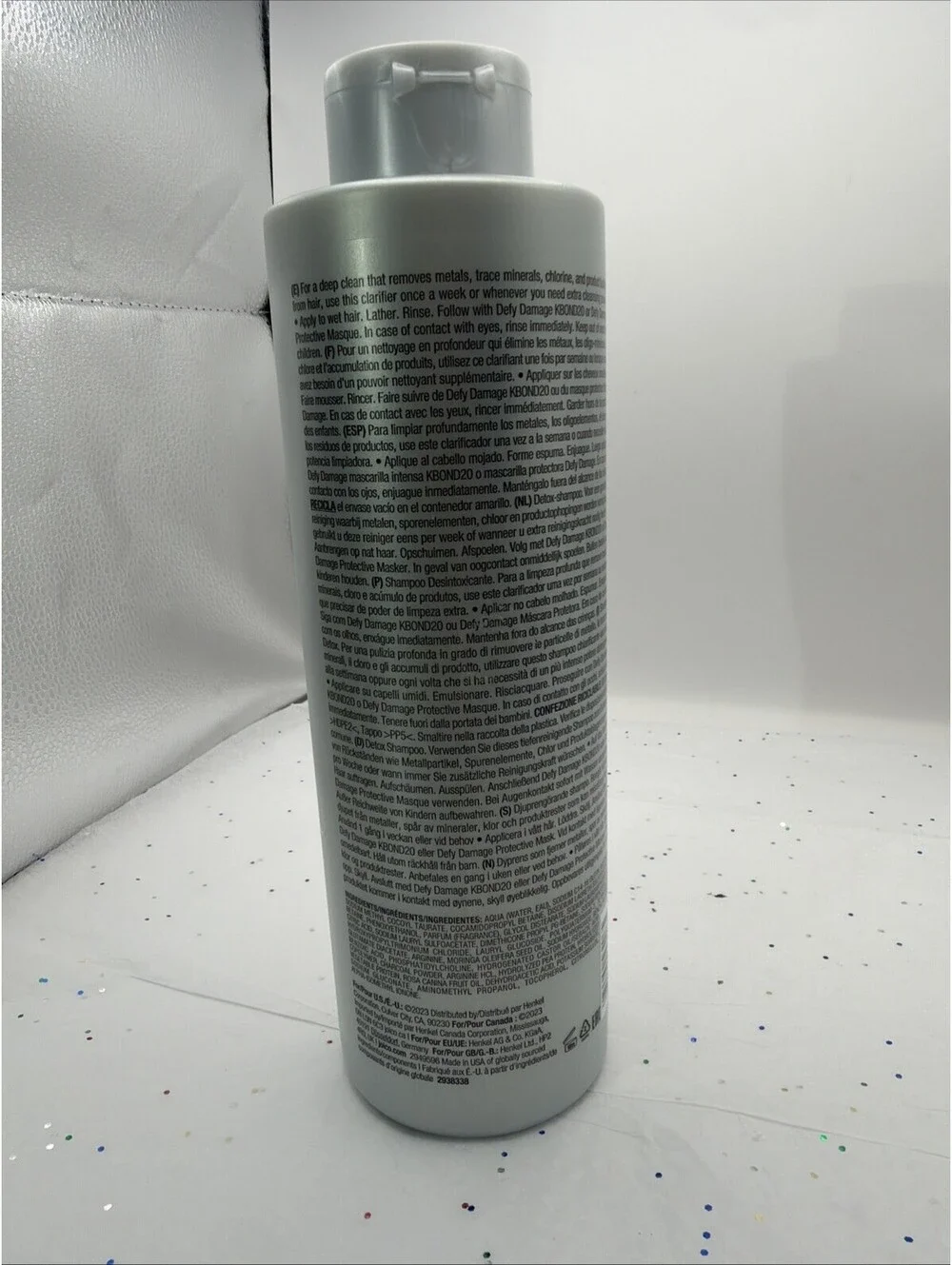 Joico Defy Damage Detox Shampoo 33.8 fl.oz Clarifying New Color Safe Hair Care